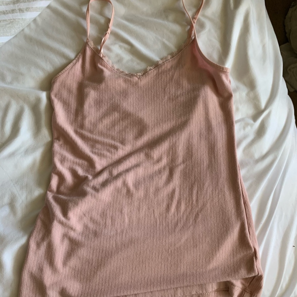 Pink tank top!